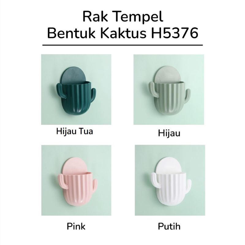 RAK KAKTUS TEMPEL / RAK DINDING / HIASAN DINDING