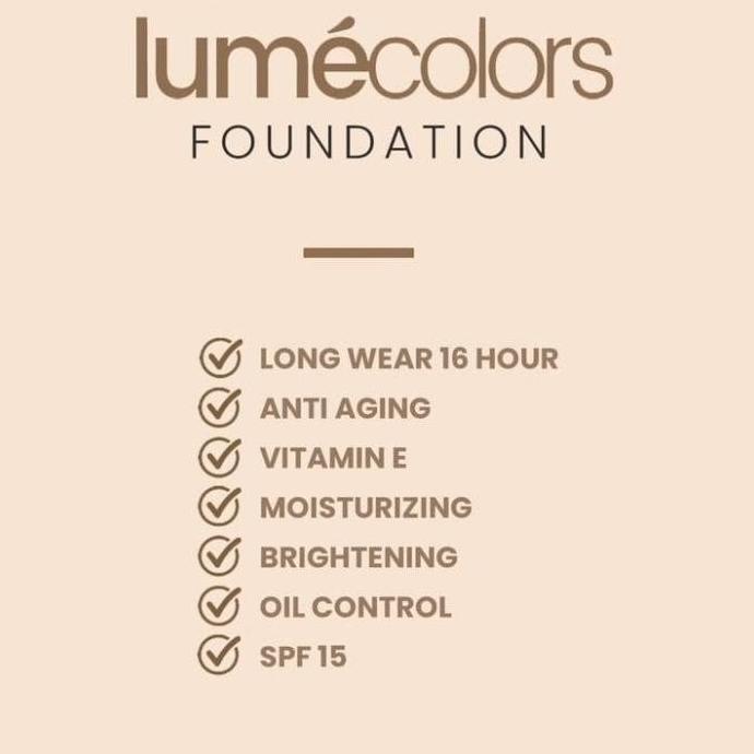Bundling Lumecolors Loose Powder & Foundation Paket Alas Bedak Tabur