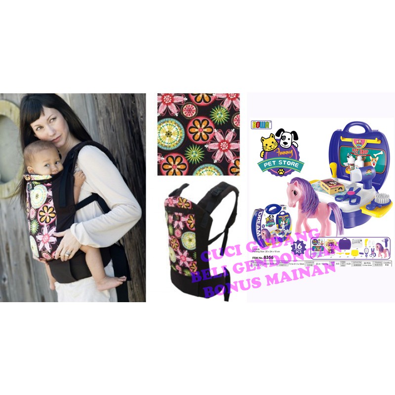 Gendongan Beco Butterfly Hues Carnival