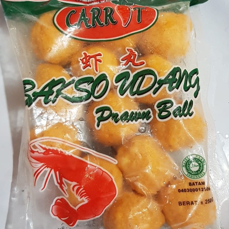 

Carrot Bakso udang/prawn ball