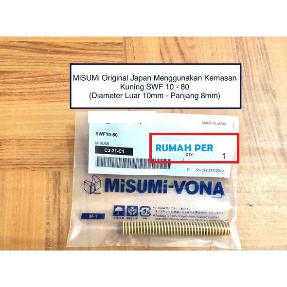 Per Misumi - Spring Misumi - Per hammer misumi PCP - SWF 10-80 Amazing Zoom Premium