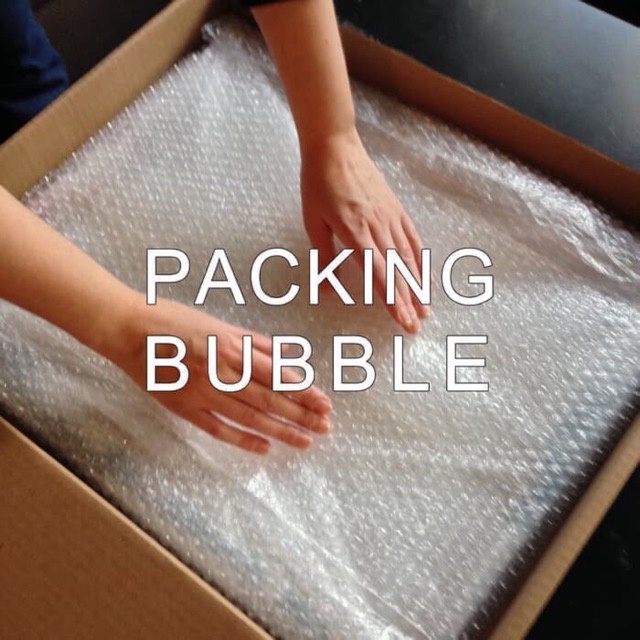 

Tambahan packing bubble wrap