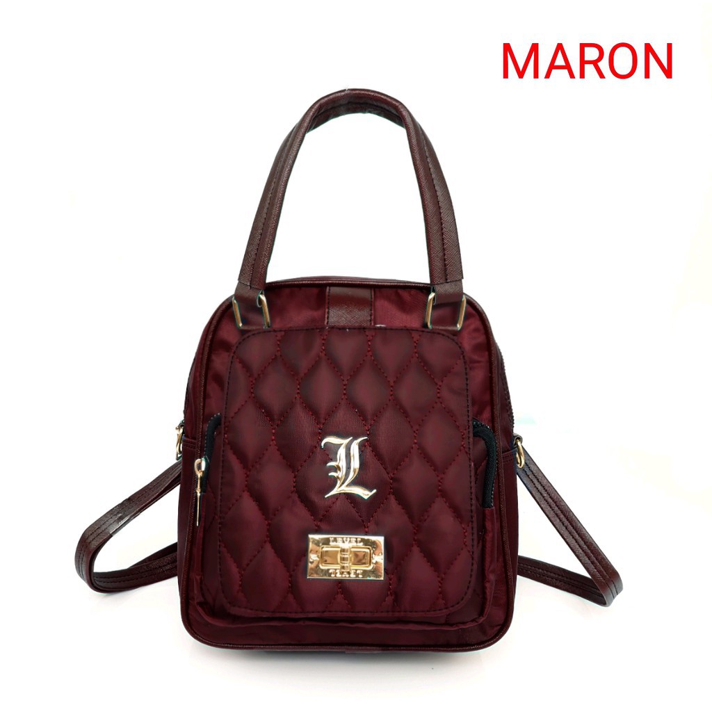 TAS LEVEL RANSEL CARRY SERIES BACKPACK FASHION WANITA BATAM IMPORT MURAH SELEMPANG