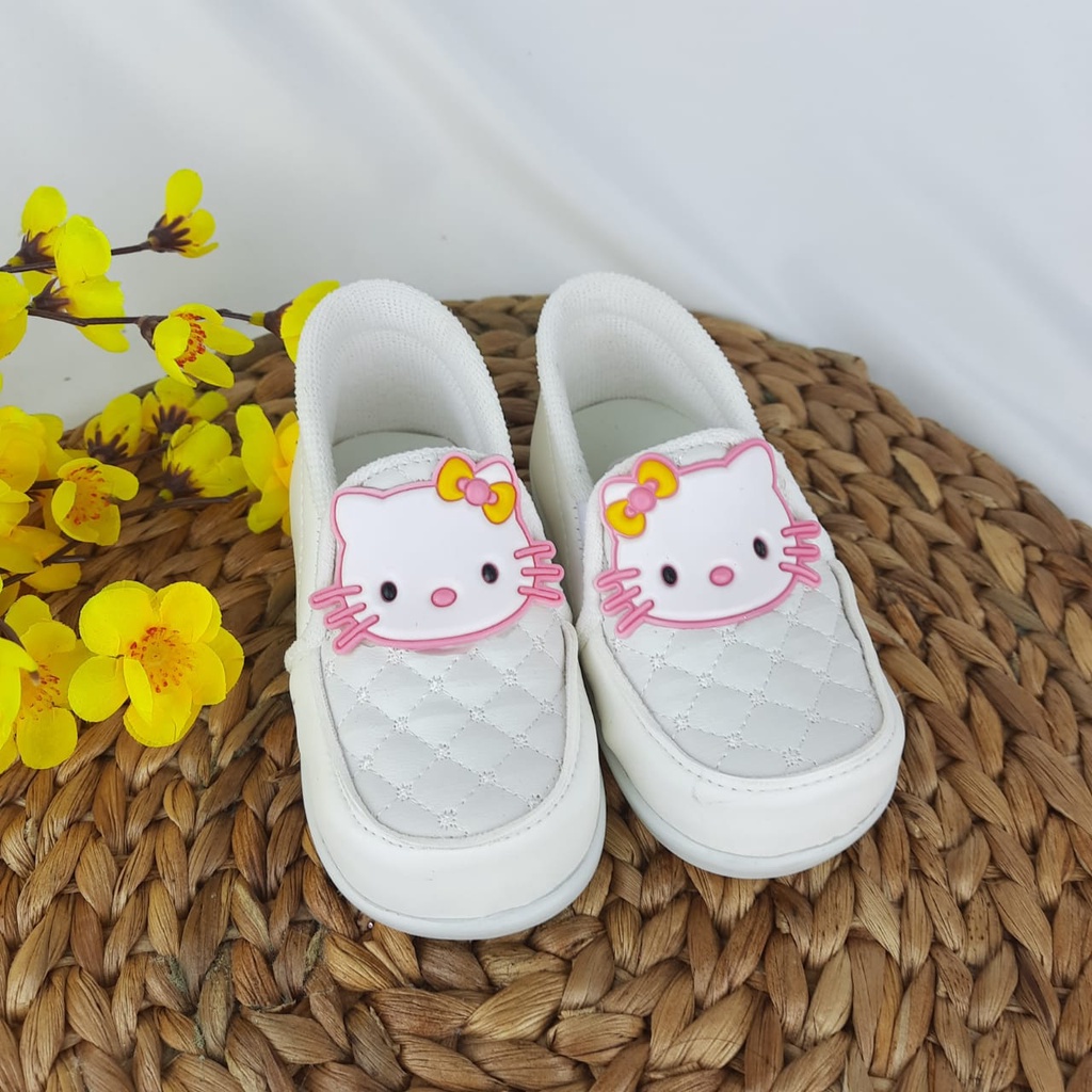 mandirishoesstore-SEPATU ANAK PEREMPUAN KARAKTER KARTUN KUCING 1-3 TAHUN CAY29