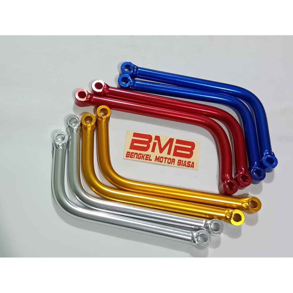 GANTUNGAN BREKET KNALPOT L NINJA FU UNIVERSAL CNC