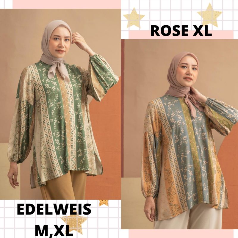 CAMELIA BLOUSE HEAVEN LIGHTS