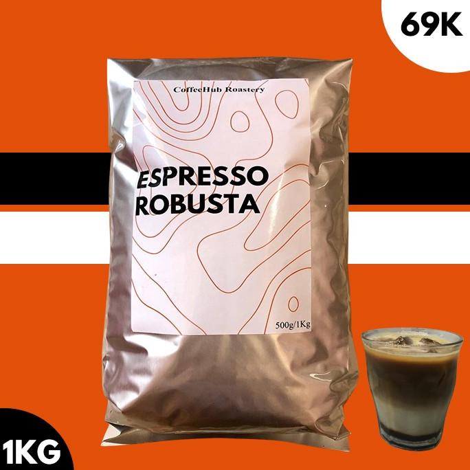 

1KG ROAST BEAN ROBUSTA Untuk KOPI SUSU HARGA GROSIR MURAH