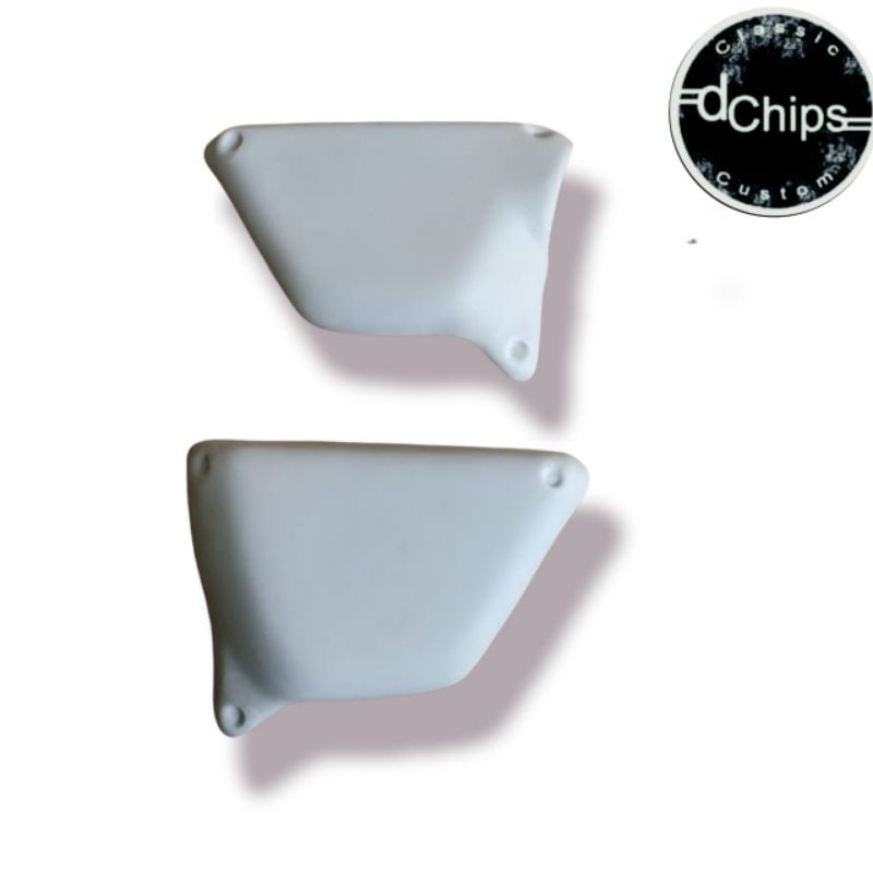 box aki accu, cover samping, body samping, side panel  motor trail classic vintage