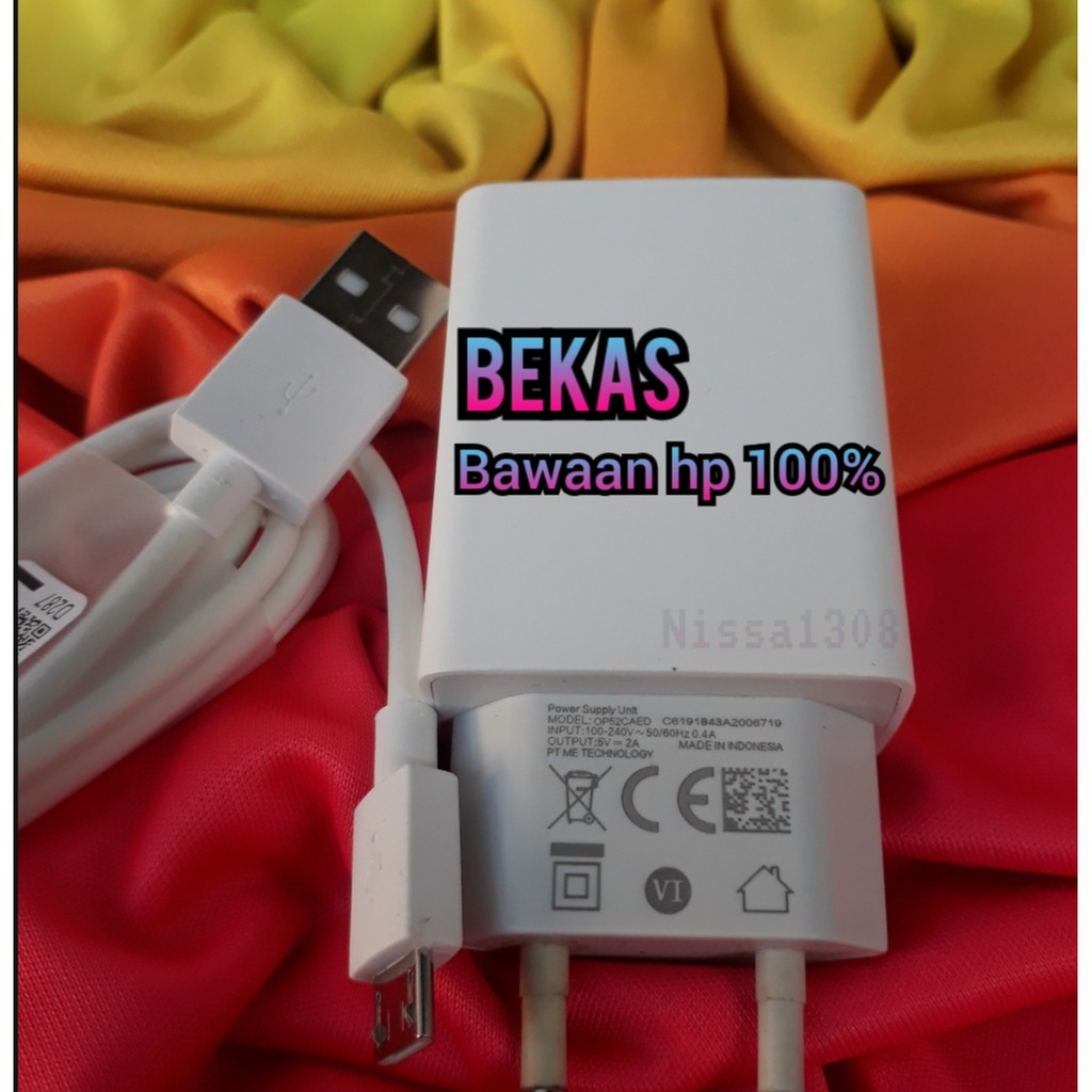 Charger realme 2A c2 c3 5 3 2 original bawaan
