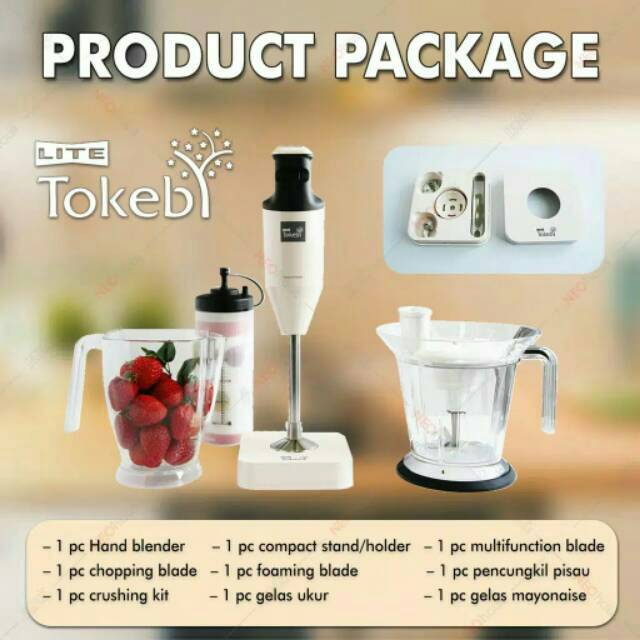 Hand Blender Tokebi Lite From Korea Blender Juicer & Blender Portable Blender Multifungsi