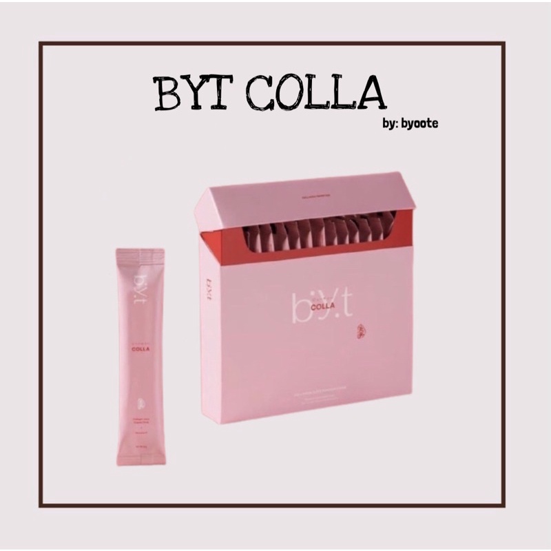 READY - BYT COLLA BYOOTE COLLAGEN DRINK COLLAGEN BYOOTE OIL