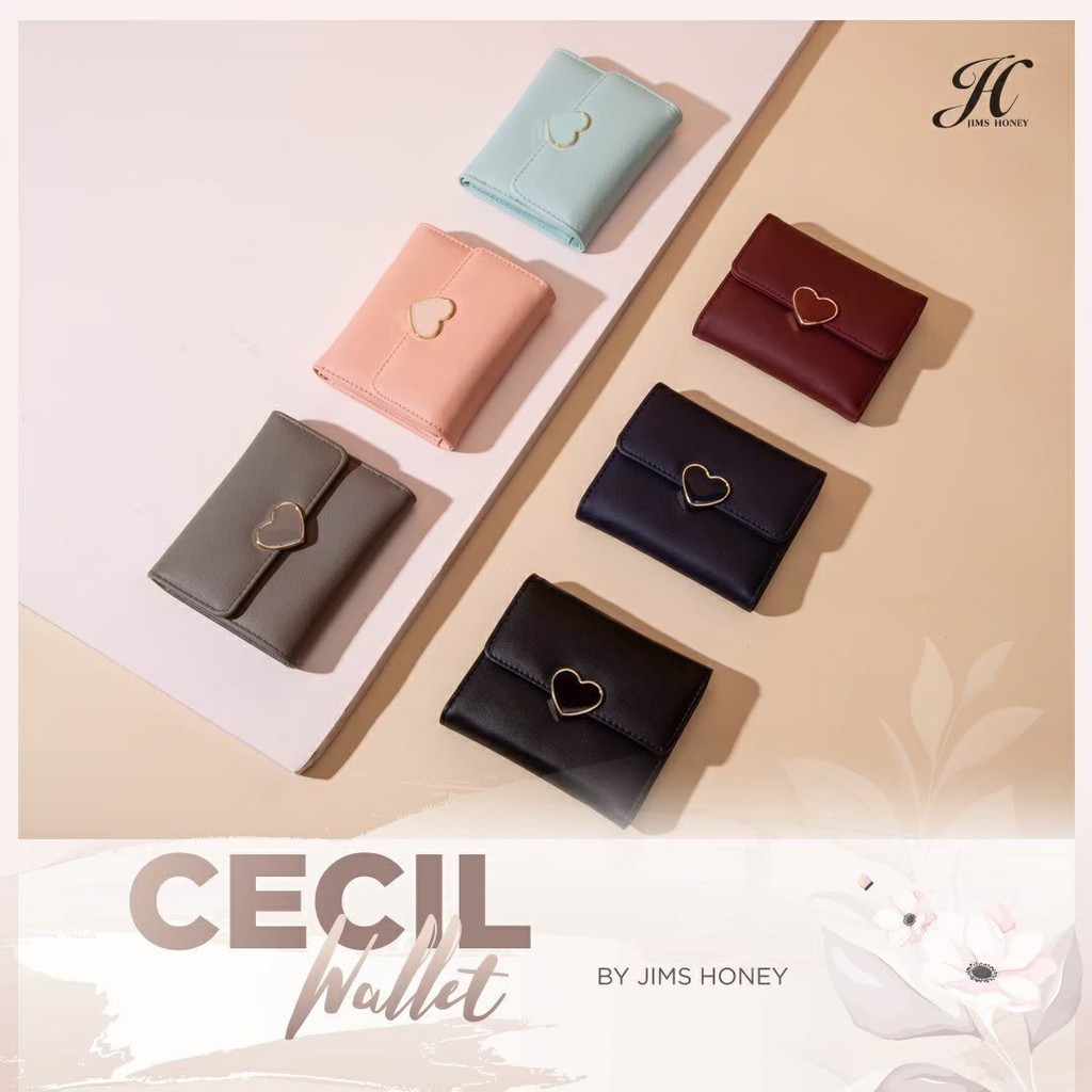 DOMPET KECIL LIPAT CECIL WALLET ORI IMPORT FASHION WANITA KOREA