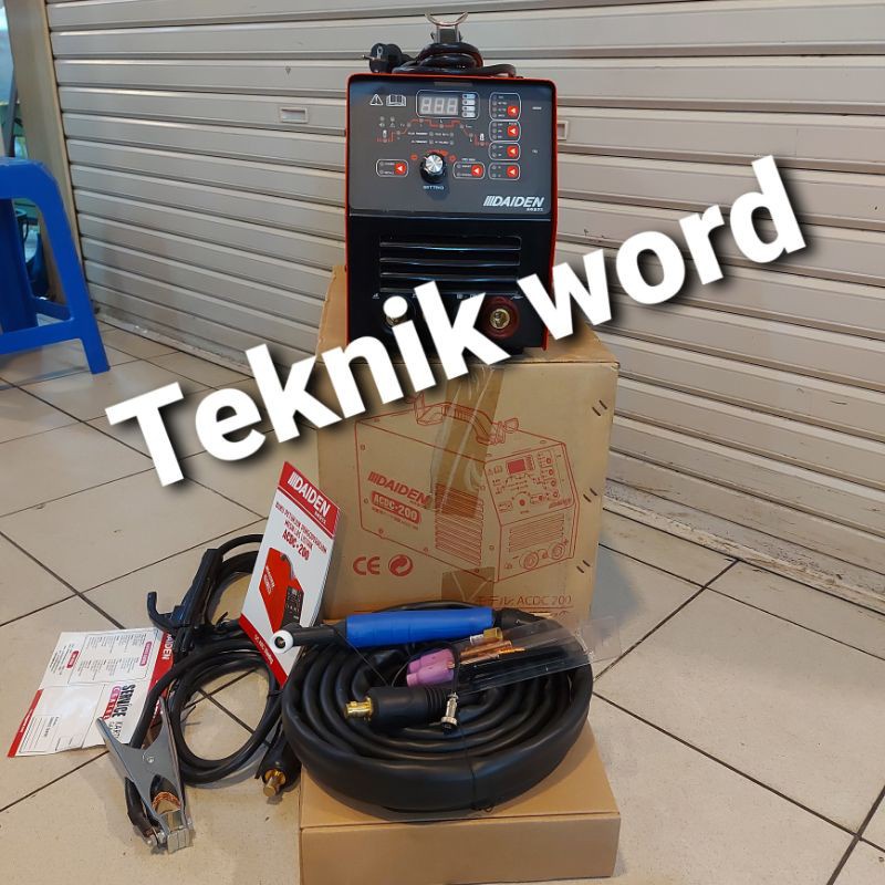 Promo Spesial       MESIN LAS ARGON DAIDEN TIG 200 ACDC INVERTER DAIDEN TIG 200 AC/DC TIGI 200