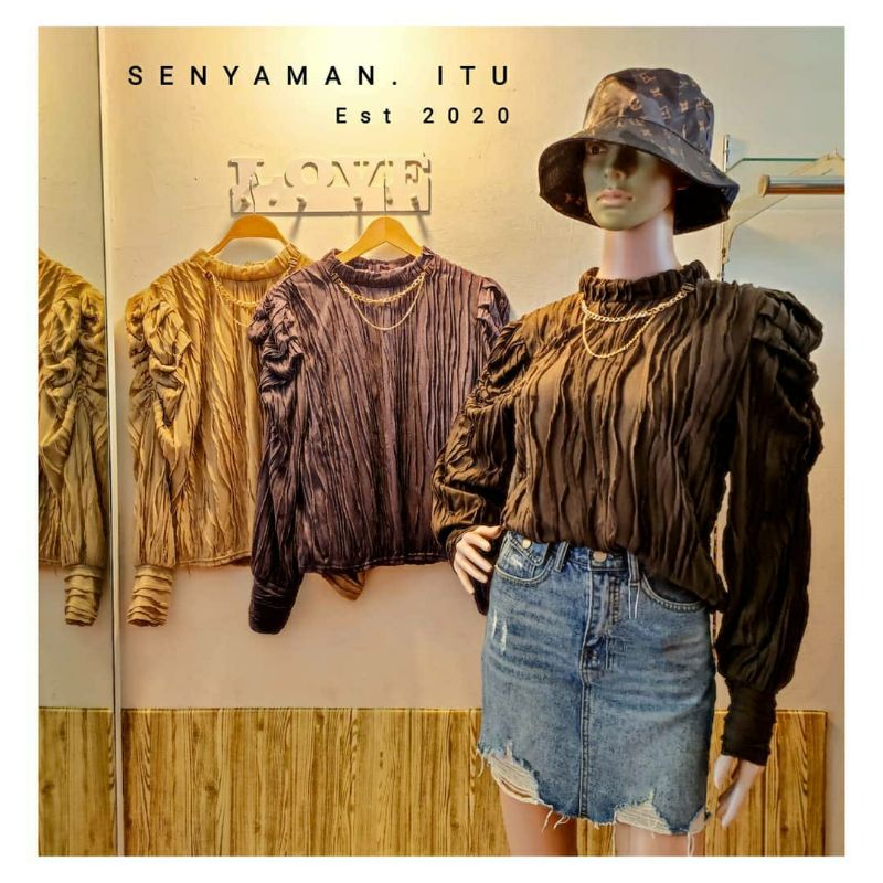 BL001 | Blouse Korea Import