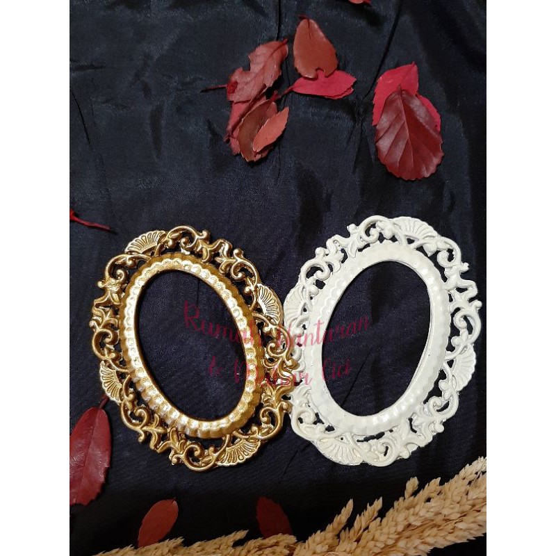 Resin frame lonjong/resin frame LD/resin frame foto