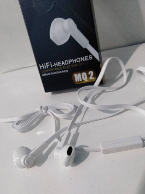 Headset MQ2 Mega Bass For Android And iOs iPhone / Earphone/Headset MQ2