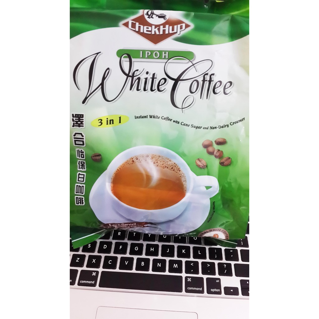 

CHEKHUP WHITE COFFEE 3IN1 LESS SWEET