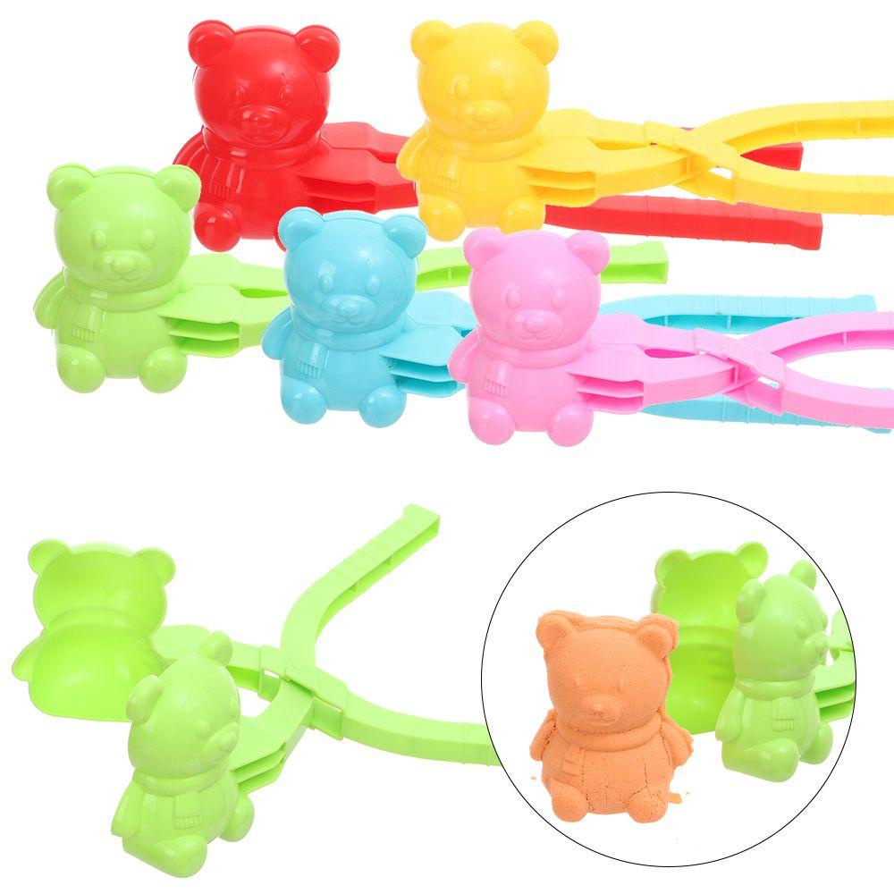 R-flower Mainan Klip Bola Salju DIY Untuk Anak-Anak