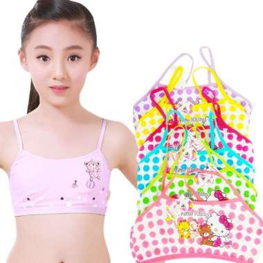 Miniset Anak Perempuan Motif Kartun Bahan Katun Import / Miniset Untuk Anak Perempuan/bra/ BISA SATUAN !!