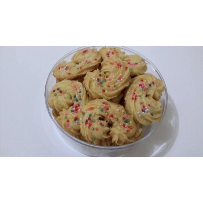 

Kue Kering Crunchy Butter Cookies