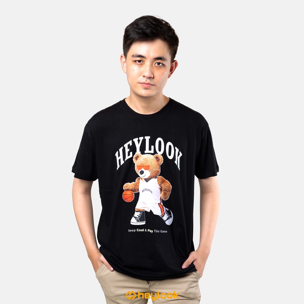 Heylook Project - Basket | T-Shirt Pria Wanita | Kaos Pria Wanita Unisex