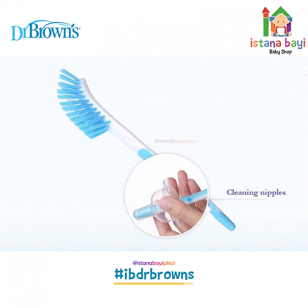 Dr.Brown's Easy Clean Bottle Brush - Sikat Botol AC040