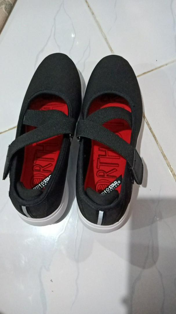 North Star Sepatu Sekolah Anak B-first Safira Black - 5816546