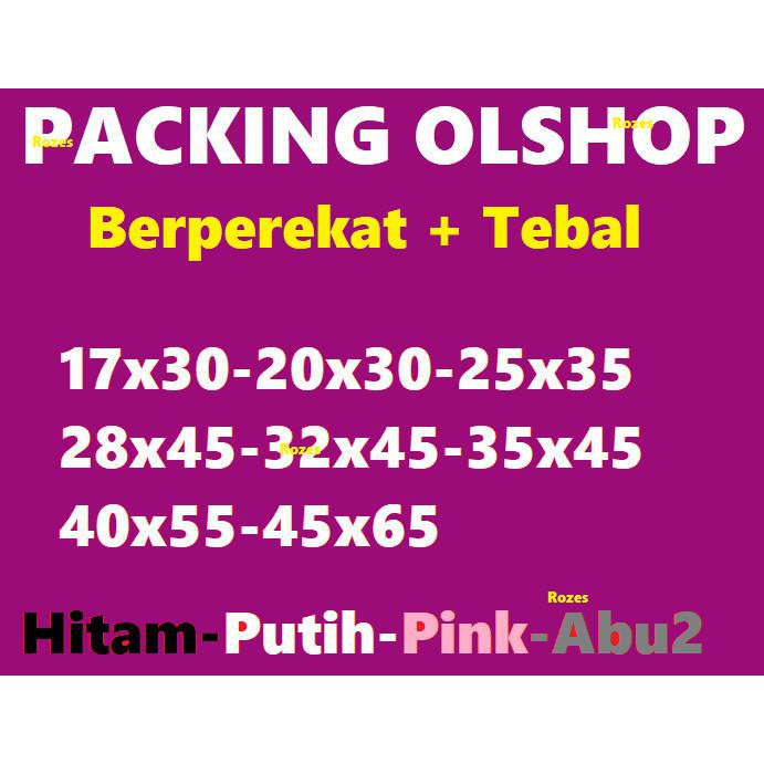

Plastik Amplop Packaging Poly Mailer/ Polymailer/ Polybag 25X35 White
