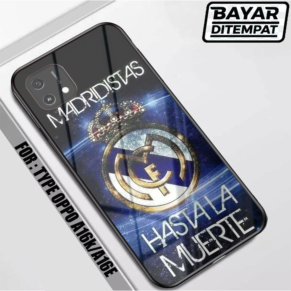 Case OPPO A16E / A16K - Casing OPPO A16E / A16K Terbaru Case [ CLUB BOLA ] Casing Hp OPPO A16E / A16