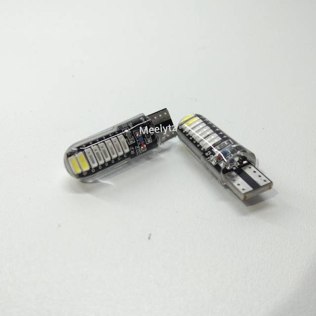 2 pcs Lamou T10 jelly 16 LED senja sein strobo