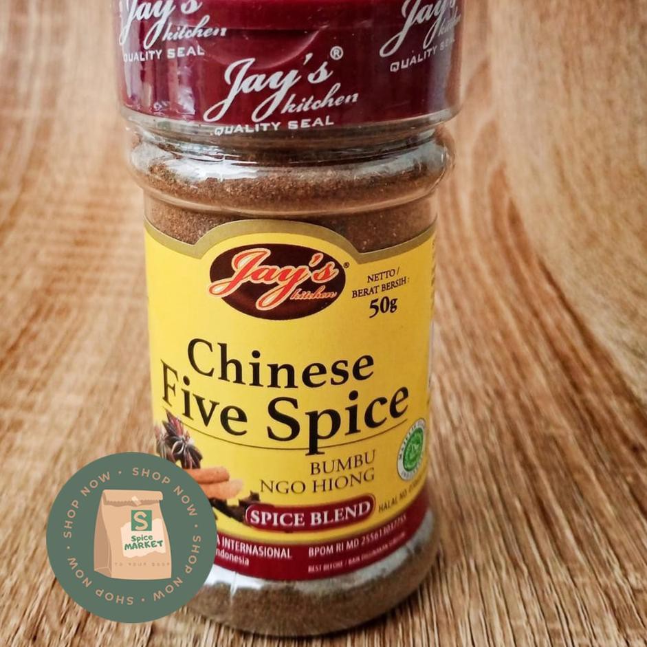 

✫2481> Jays Chinese Five Spice / Bubuk Lima Rempah / Bubuk Ngohiong 50 Gram (JAY36)