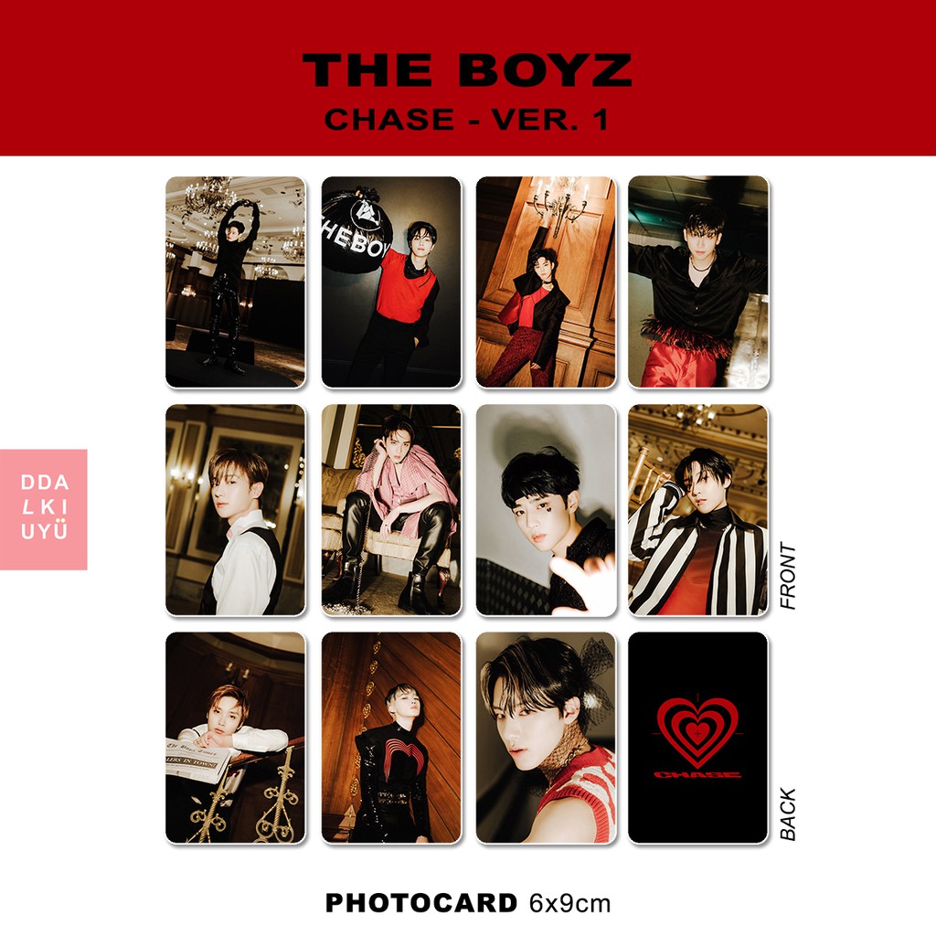 THE BOYZ - photocard [CHASE] ver. 1