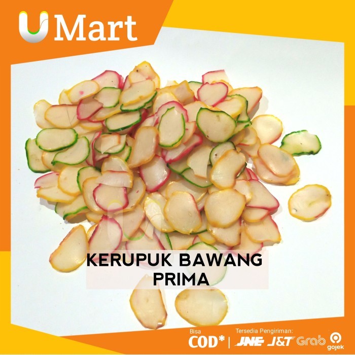 

U Mart - Kerupuk Bawang Putih PRIMA 500gr Krupuk Warna Warni