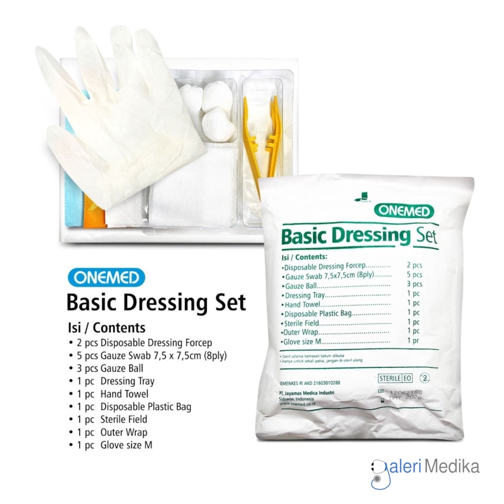 Onemed P3K  Basic Dressing Set Perawatan Luka