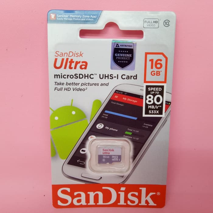 MMC SANDISK 16GB