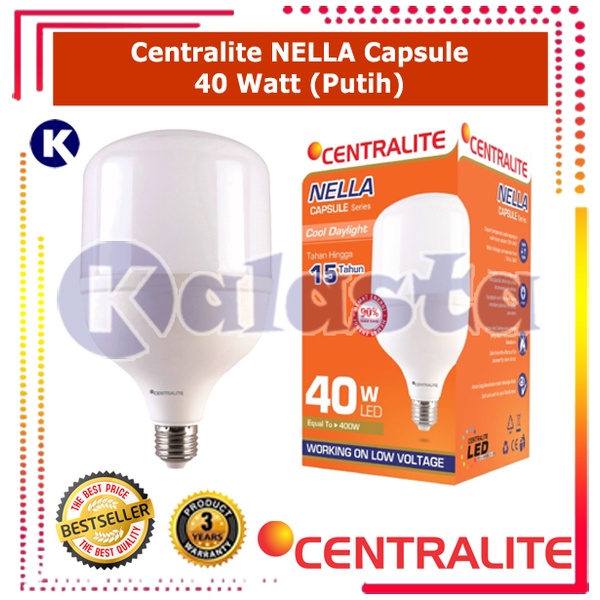 Grosir Lampu Centralite Nella 40w 40watt 40 watt Capsule