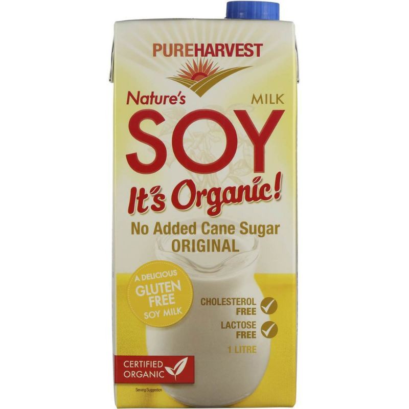 

PUREHARVEST ORGANIC SOY MILK TP 1LITER