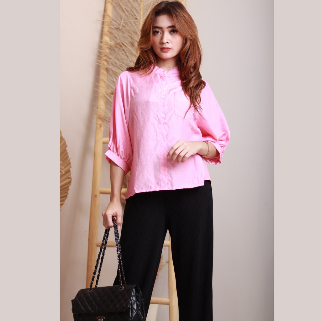Vivi Blouse | Baju Wanita | Atasan Wanita Terbaru by Elzanteri