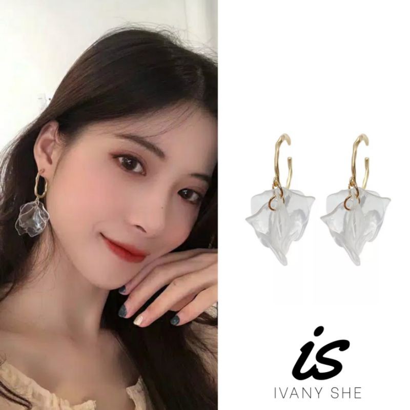 Premium Quality Anting fashion korea import aksesoris pesta perhiasan wanita earring giwang emas bkk