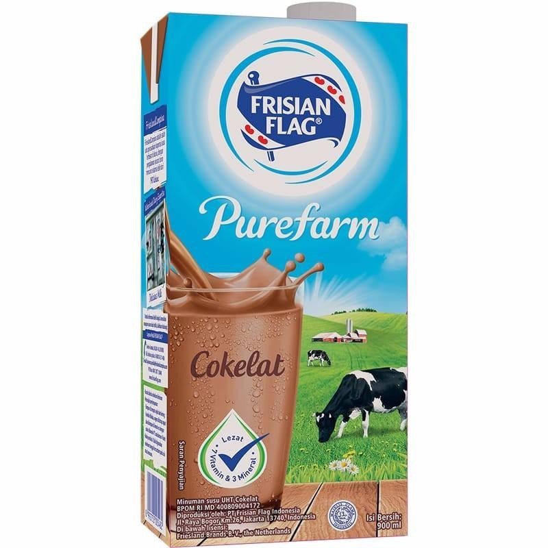 

Frisian Flag UHT Purefarm Cokelat 900ml