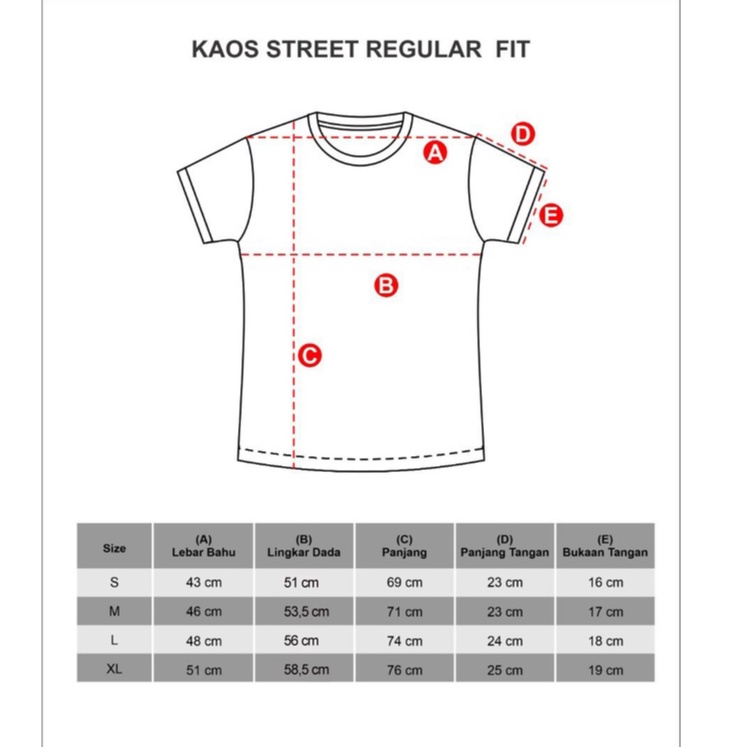 LGS Street - Guardian - Kaos - Streetwear - Merah - Unisex - ST.30.H035.012