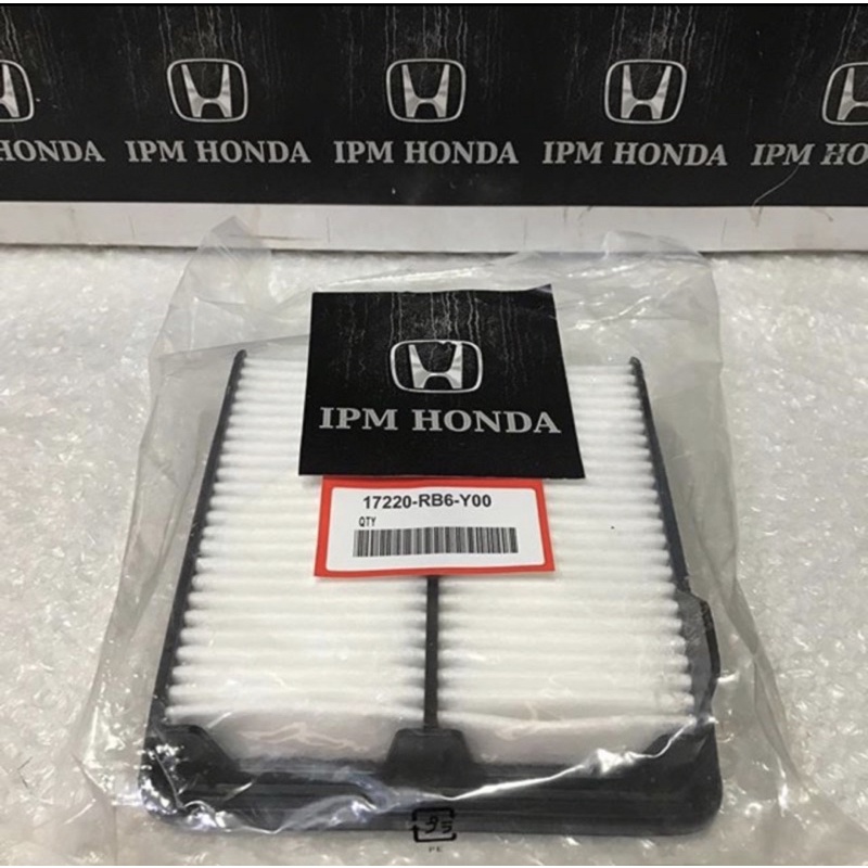 17220 RB6 Saringan Air Filter Udara Angin Honda Jazz S RS GE8 2009-2013 City IVTEC GM2 2009-2013 Freed 2010-2015 Brio 2013-2020 Mobilio 2014-2020 Aftermarket Parts / Denso / Original Asli Honda