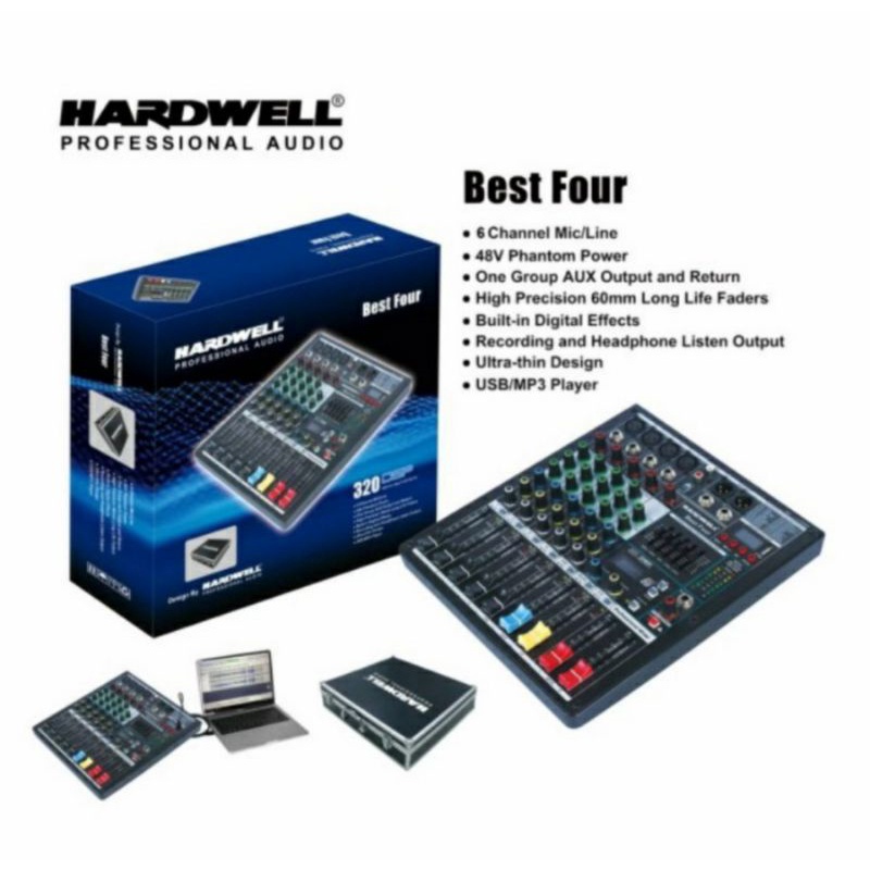 Mixer Hardwell Best Four Mixer 6Channel Best Four