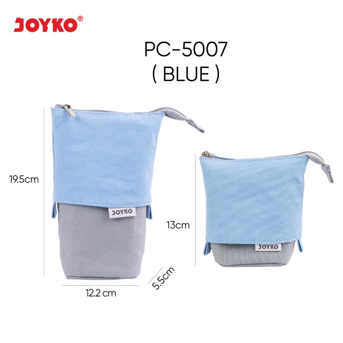 

Kotak Tempat Pensil Pencil Case Joyko PC-5007 - Blue