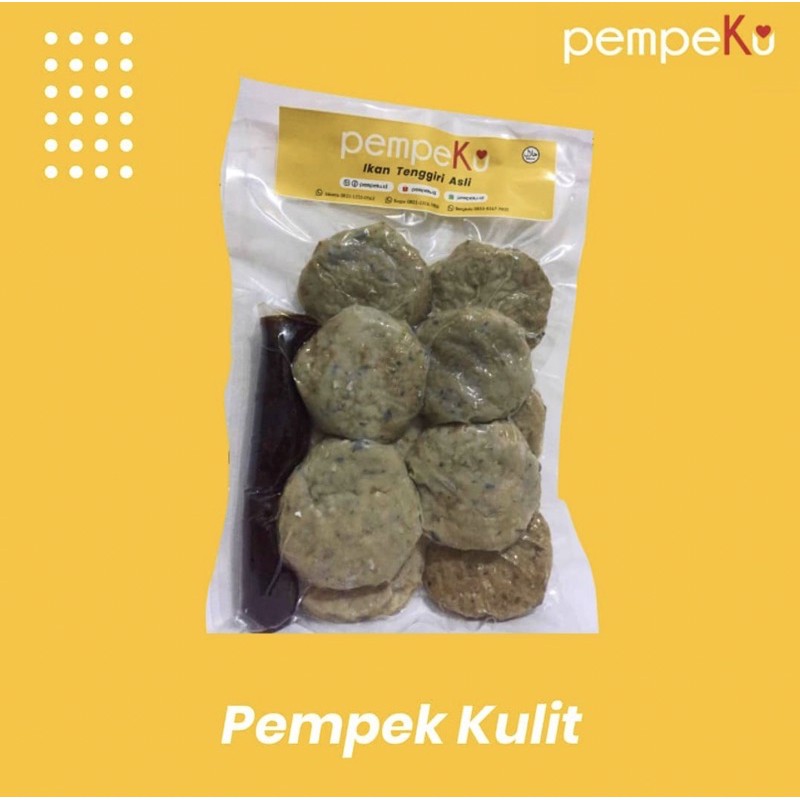 

Pempek Frozen Kulit 100% Ikan Tenggiri 10 pcs