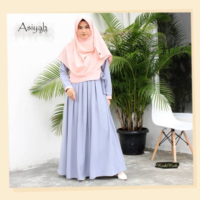 Asiyah dress by Riskirich bisa COD bayar dirumah