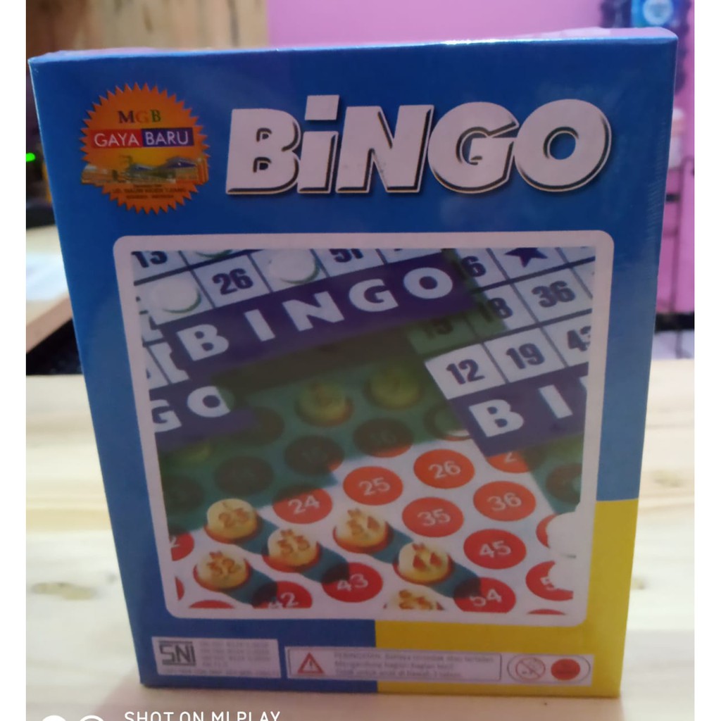 bingo / mainan anak / mainan bingo