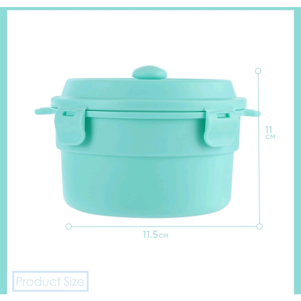 Miniso Kotak Makan  Susun / Lunch Box 2 Susun