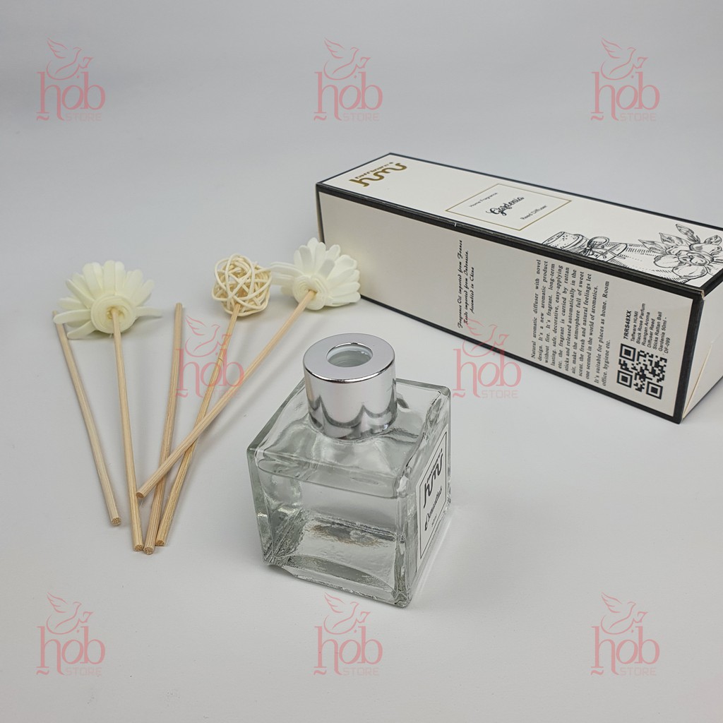 Parfum Pengharum Ruangan Aroma Reed Diffuser Aromatherapy Stick Rotan Taffware 50ml-2