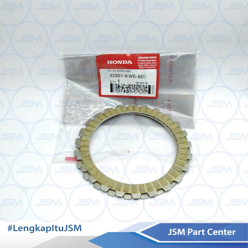 Kampas Kopling Blade REVOABSOLUTE (22201-KWB-603) 2 Piece ORIGINAL AHM